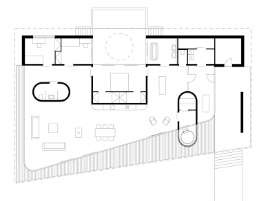 Rodinný dům u Havířova - Půdorys - foto: © Kamil Mrva Architects