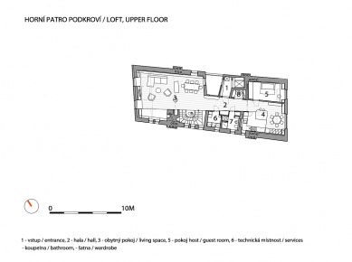 Třípodlažní loft