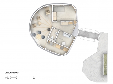 House in the Orchard - Floor plan 1st floor