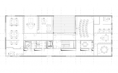 Rödl & Partner Office Building - Půdorys 3.np - foto: Medusa Group