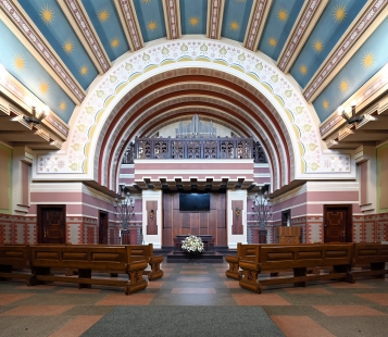 Krematorium v Pardubicích - foto: Petr Šmídek, 2026