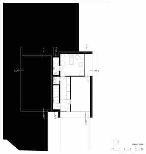 Rodinný dům Zlín, Boněcko - Půdorys 1PP