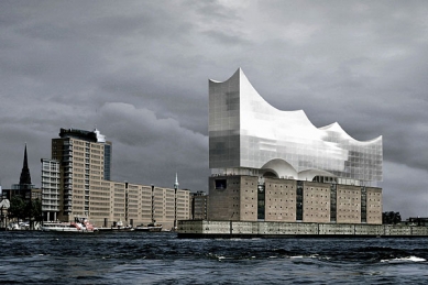 Elbphilharmonie Hamburg - Vizualizace - foto: Herzog & de Meuron