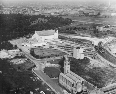 Berlin Philharmonic - Historical Aerial Photograph