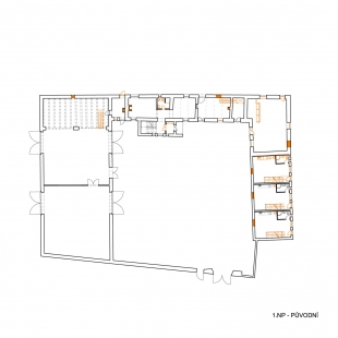 Therapeutic Community Heřmaň – SANANIM - 1. NP - original state