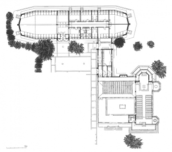 St. Antonius Roman Catholic Paris Centre - Půdorys přízemí