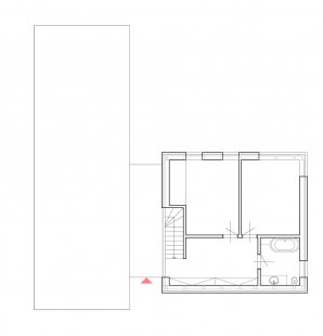 Family House Podvihov - Floor plan 2nd floor