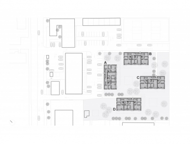 Residential complex Nova village - Situation - foto: What architects