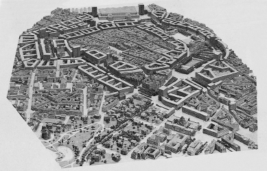 Administrativní a obchodní budova TRIAS - Projekt Ringcity od Huberta Rittera z roku 1929