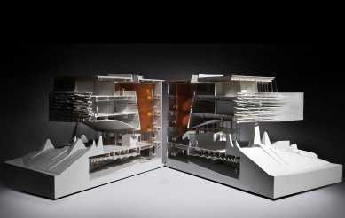Přednášková budova Billa a Melindy Gatesových  - Model - foto: Morphosis Architects