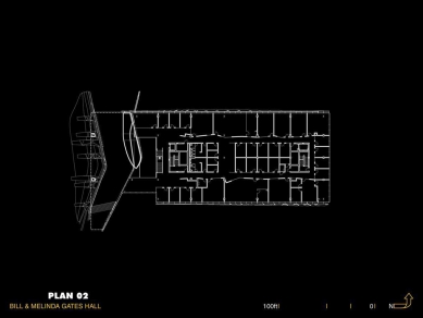 Gates Hall  - Plan 02 - foto: Morphosis Architects