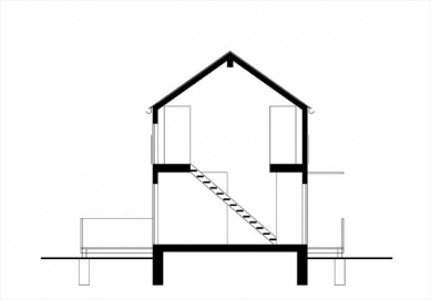 Family house in Mořina - Cross-section - foto: ARCHTEAM