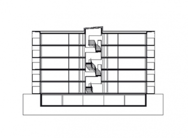 Residential Building Mitterweg - Řez - foto: Baumschalger & Eberle Architekten