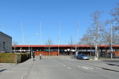 Atletický a fotbalový stadion Letzigrund - foto: Petr Šmídek, 2015