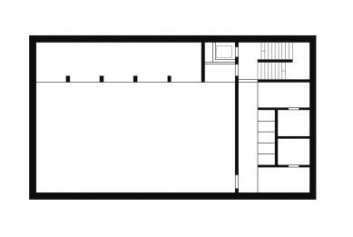 Základní škola v Doren - Půdorys suterénu - foto: cukrowicz.nachbaur architekten