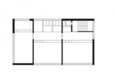 Základní škola v Doren - Půdorys patra - foto: cukrowicz.nachbaur architekten