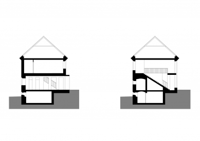 ZUŠ Dolní Břežany - Řezy - foto: Pavel Hnilička Architekti