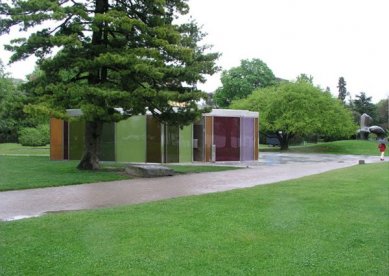 Kiosk Hafen Riechenbach - Krásná zastávka při obchůzce kolem curyšského jezera. - foto: © andreas fuhrimann, gabrielle hächler architekten eth/bsa