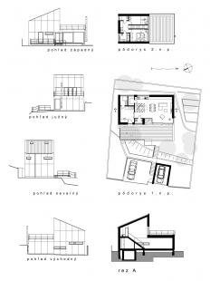 Rodinný dom Lamač - Plány - foto: A3UM Ateliér