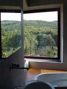 Interior of a family house, Šárecké Valley - foto: archiv oooox architects