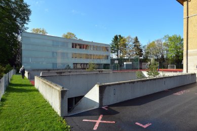 Rozšíření gymnázia Gallusstraße  - foto: Petr Šmídek, 2017