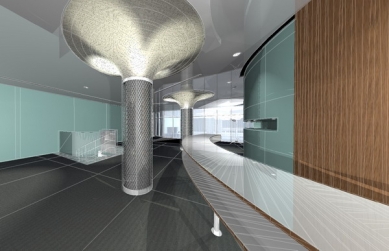 The Dancing House - Interior - visualization