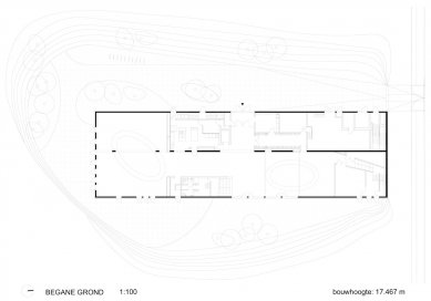 Synagogue annex Community Centre - Ground floor plan - foto: SeARCH