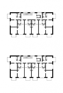 House with Care Service - Floor plan 2nd floor - foto: © Alena Šrámková Architekt