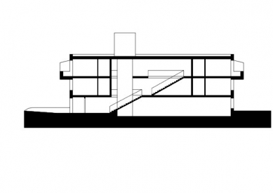 Dům s pečovatelskou službou - Řez - foto: © Alena Šrámková Architekt