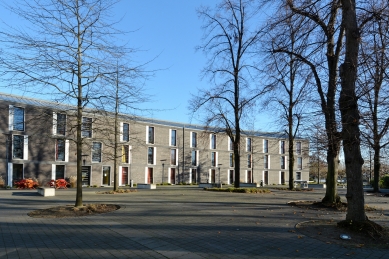 Hostel DJH v Düsseldorfu - foto: Petr Šmídek, 2016