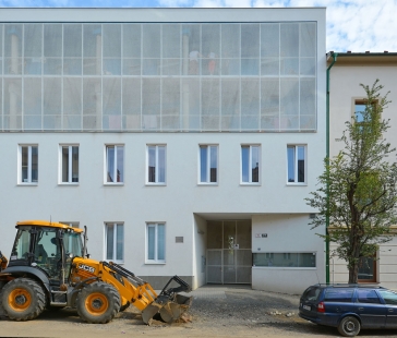 Rekonstrukce bytového domu Francouzská - foto: Petr Šmídek, 2017