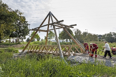 Zvedací lávka - foto: Andrea Thiel Lhotáková