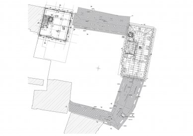 Residential complex Municipal Yard in Prague - Floor plan 4th floor - foto: TaK Architects, s.r.o.