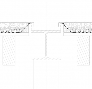 Obnova nábřeží řeky Loučné - Detail pavilonu - foto: Rusina Frei architekti