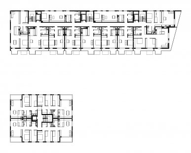 Wohnbasis Alpha 11 - Floor plan 2nd floor - foto: SUE Architekten