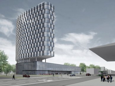 Štýrské mediální centrum - Vizualizace - foto: Architektur Consult ZT