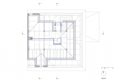 Family house in Český Krumlov - 3NP - proposal - foto: Pavlíček + Hulín architekti