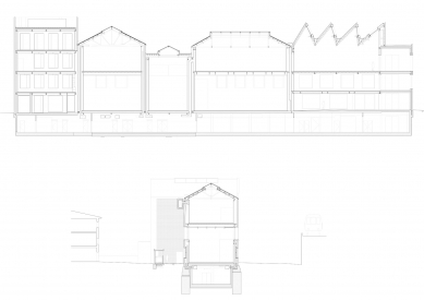 Newport Street Gallery - <translate>Sections</translate> - foto: Caruso St John Architects