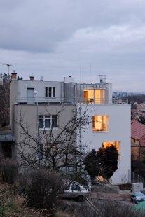 Přestavba rodinného domu v Brně na ulici Palouk - foto: Petr Šmídek, 2017