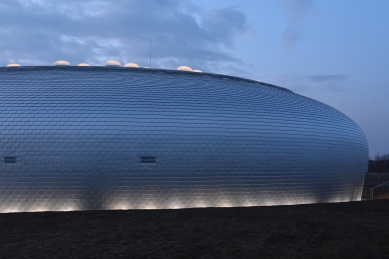 Sportovní hala Dolní Břežany - foto: Petr Šmídek, 2018