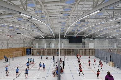 Sportovní hala Dolní Břežany - foto: Petr Šmídek, 2018