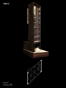 Tower 41  - Fotografie modelu - foto: Taller de Arquitectura X