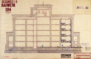 Wrocław Contemporary Art Museum - Historický řez