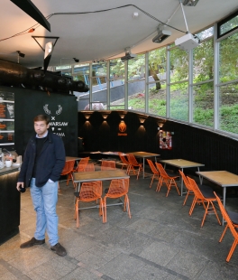 Warszawa Powiśle - revitalization of the lower pavilion of Warsaw’s emblematic train station - foto: Petr Šmídek, 2013