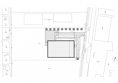 Administratívna a výrobná hala ETIS I. - Situace - foto: Alexy & Alexy architekti 