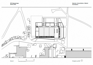 Sport Center ETH Hönggerberg - Level 0 - foto: Dietrich | Untertrifaller Architekten