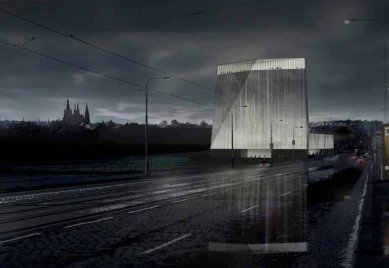 Competition proposal for the National Library of the Czech Republic - 2nd prize