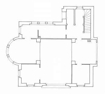 Vila Jeanneret-Perret - Půdorys přízemí