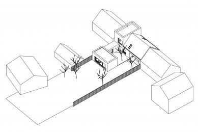 Dom P - <translation>Axonometry</translation> - foto: TOITO architekti