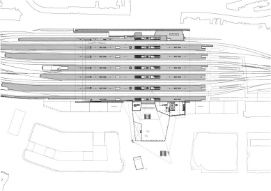 Hlavní vlakové nádraží v Rotterdamu - foto: Benthem Crouwel Architects